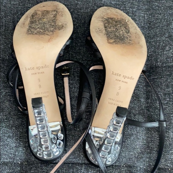 Kate Spade Block Mirror Heel Sandals - Picture 3 of 4